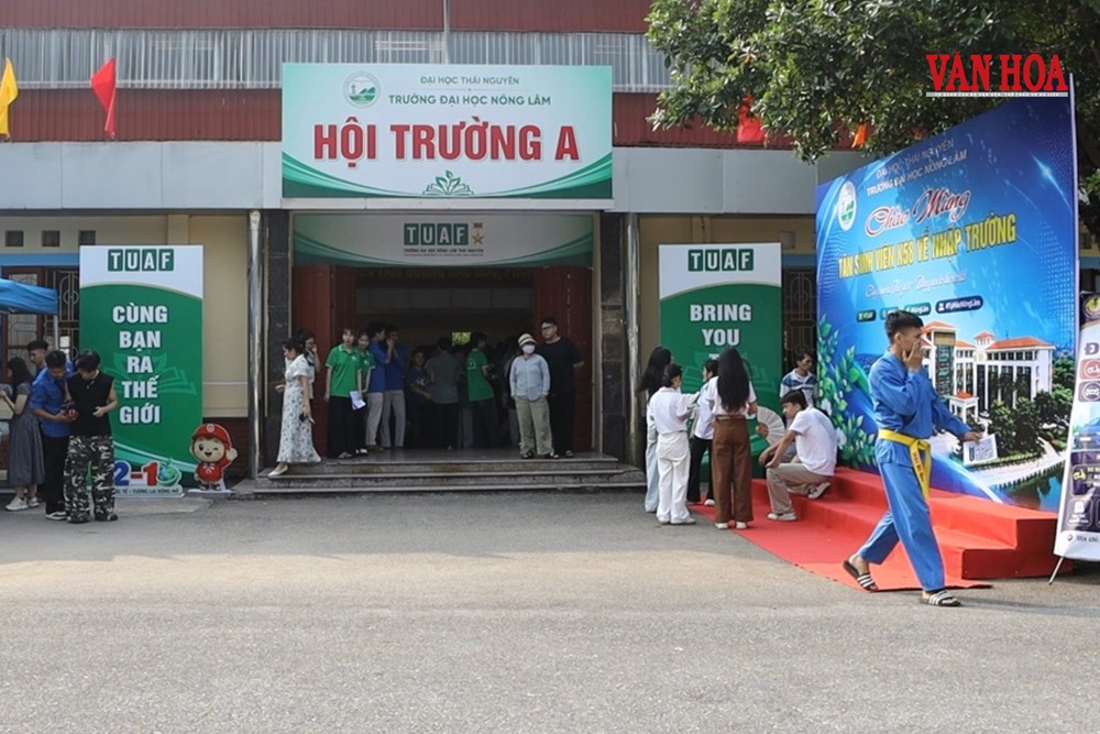 Số hóa thủ tục đón tân sinh viên tại Thái Nguyên - ảnh 1