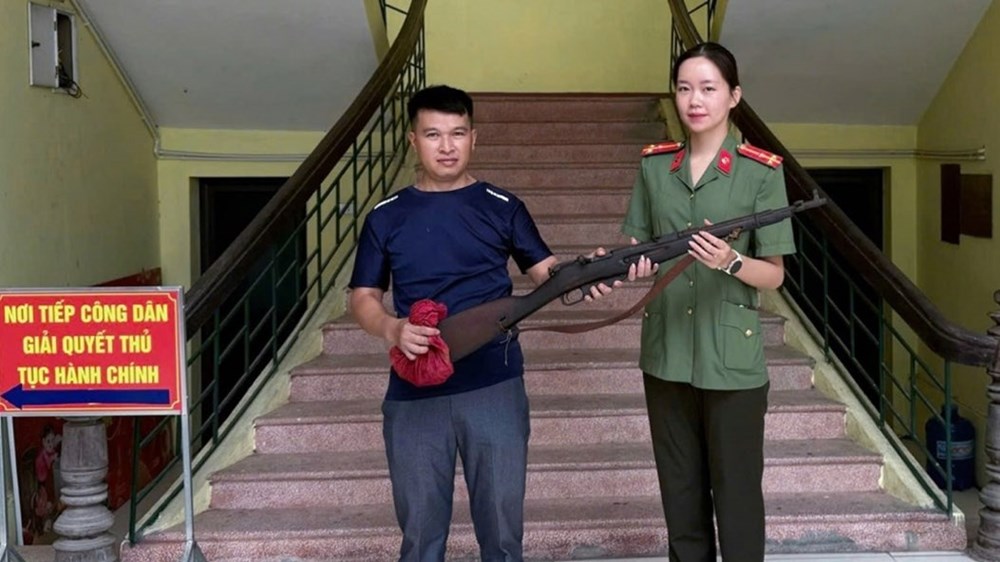Thái Nguyên vận động người dân giao nộp vũ khí tự chế - ảnh 2