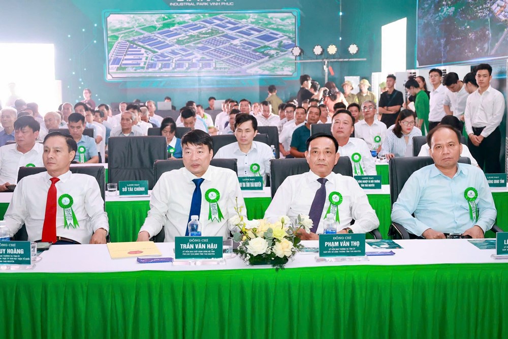 Khởi công khu công nghiệp 2.486 tỉ đồng nhân dịp 81 năm Cách mạng Tháng Tám - ảnh 2