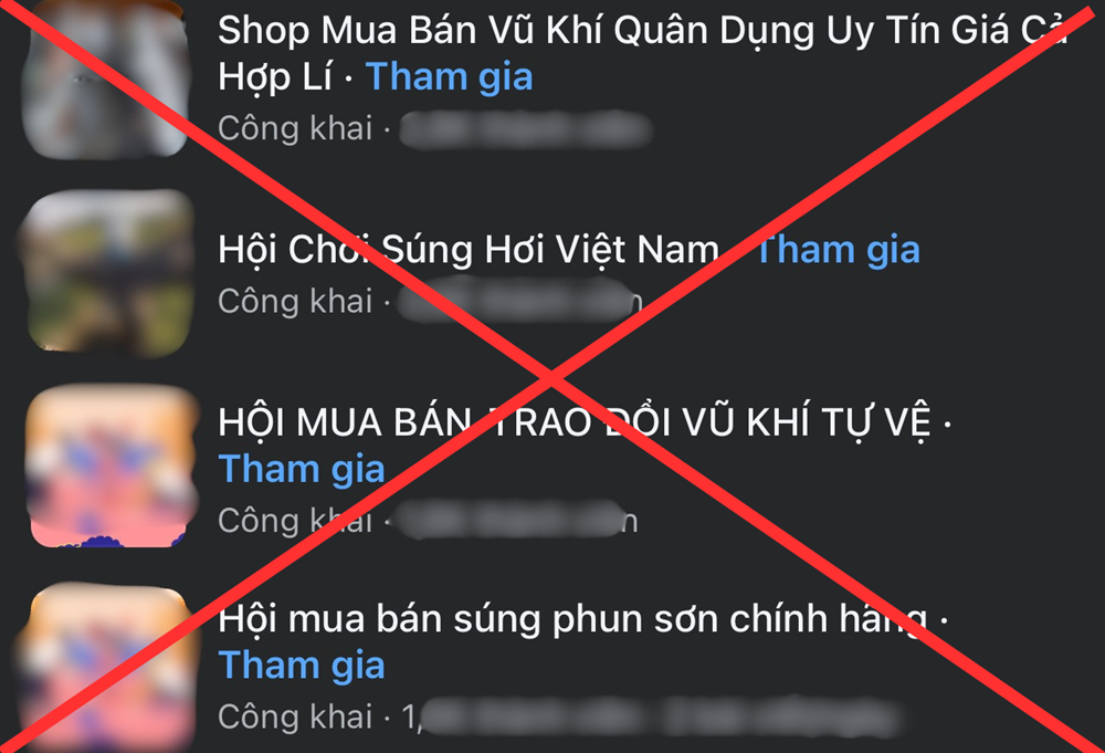 Lạng Sơn cảnh báo hiểm họa mua bán vũ khí trên không gian mạng - ảnh 1