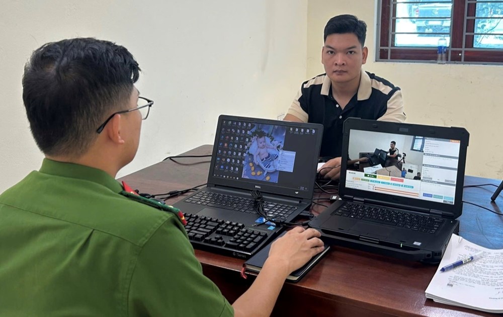 Khởi tố 2 đối tượng trục lợi bằng nội dung đồi trụy trên Telegram - ảnh 1