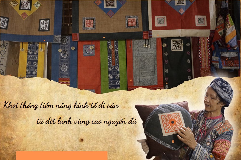 Kỳ 2 - Khơi thông tiềm năng kinh tế di sản từ dệt lanh Lùng Tám - ảnh 1