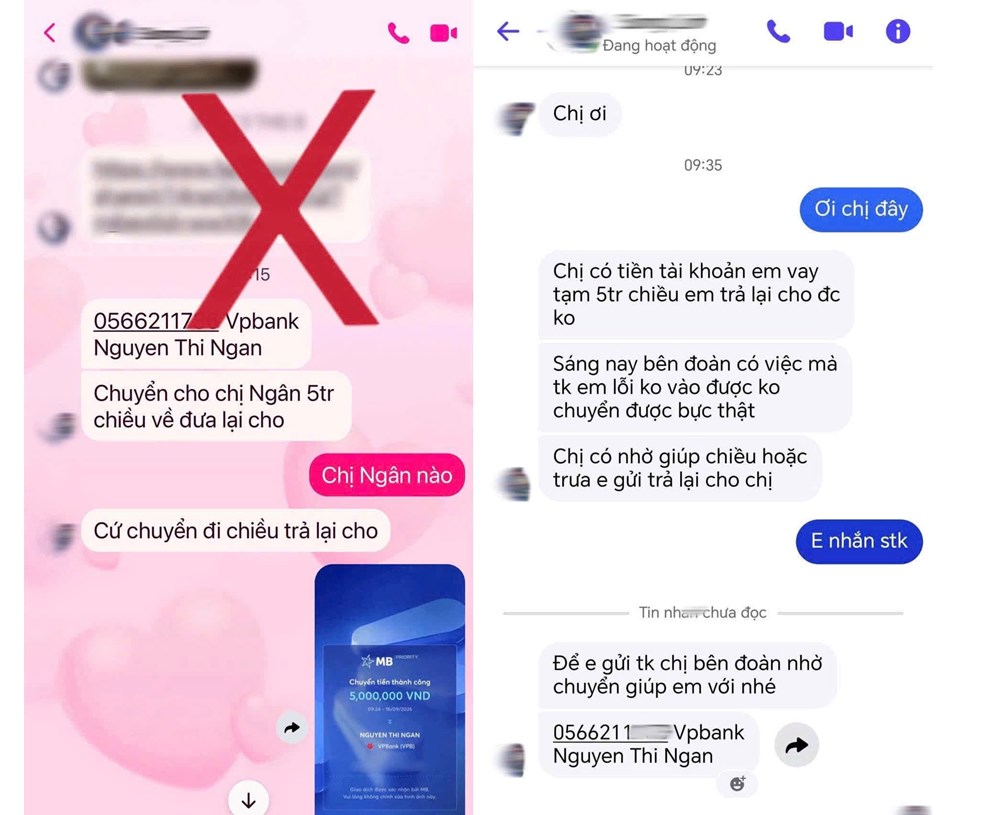 Cảnh giác thủ đoạn chiếm tài khoản mạng xã hội, giả danh người thân để lừa tiền - ảnh 1