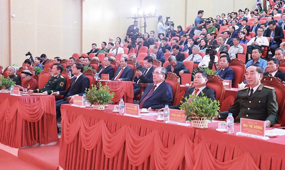 Thái Nguyên kỷ niệm 90 năm thành lập cơ sở Đảng đầu tiên của tỉnh - ảnh 1