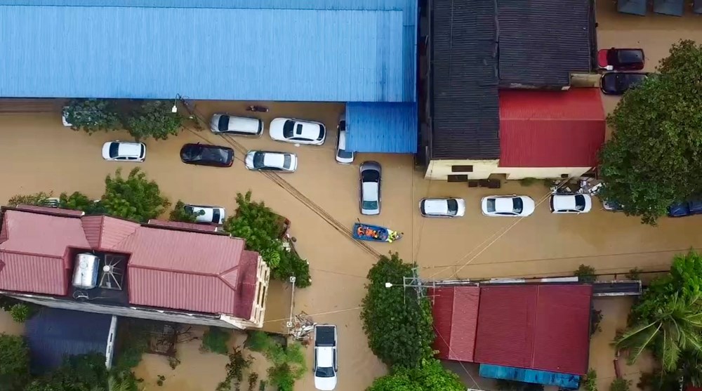 Lô 7 ô tô ngập nước ở Thái Nguyên đấu giá không có khách mua - ảnh 1