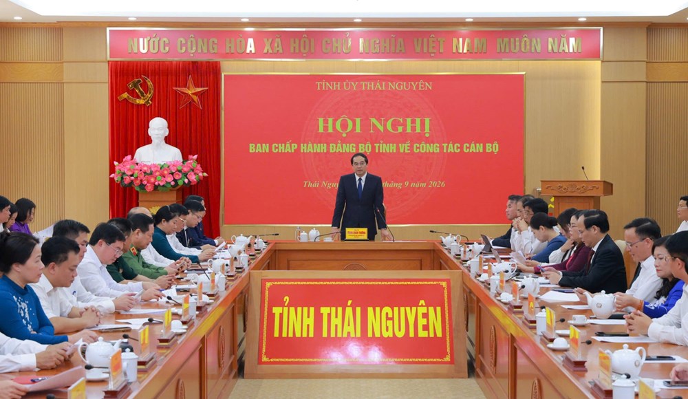 Giới thiệu nhân sự kiện toàn chức danh Chủ tịch UBND tỉnh Thái Nguyên - ảnh 1