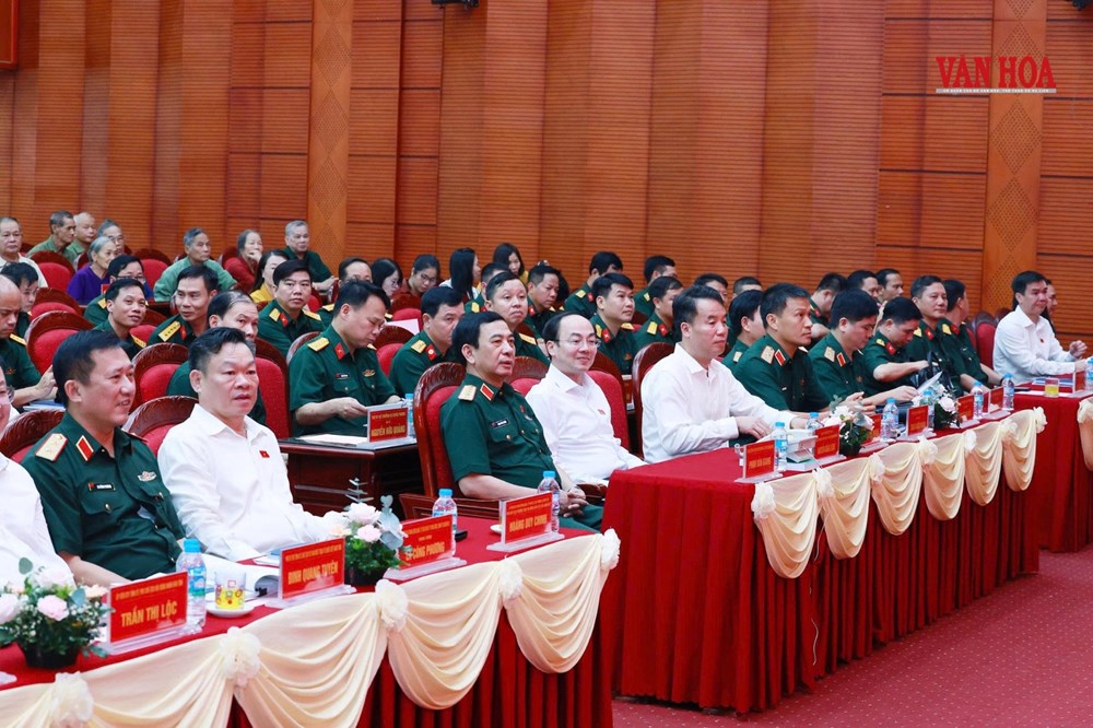 Đại tướng Phan Văn Giang tiếp xúc cử tri tại Thái Nguyên - ảnh 1