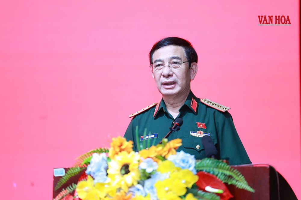 Đại tướng Phan Văn Giang tiếp xúc cử tri tại Thái Nguyên - ảnh 3