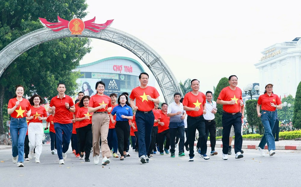 Sức hút từ phong trào toàn dân tập luyện thể thao tại Thái Nguyên - ảnh 5