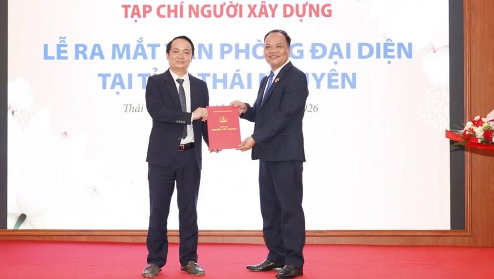 Tạp chí Người Xây dựng ra mắt Văn phòng đại diện tại Thái Nguyên - ảnh 1