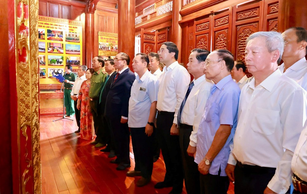 Thái Nguyên khắc ghi lời Bác trong hành trình phát triển và hội nhập - ảnh 1