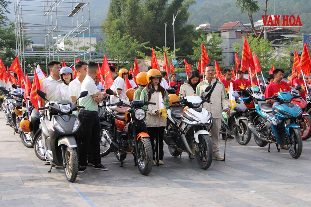 100 mô tô chinh phục đèo Mã Pì Lèng quảng bá du lịch Tuyên Quang - ảnh 6