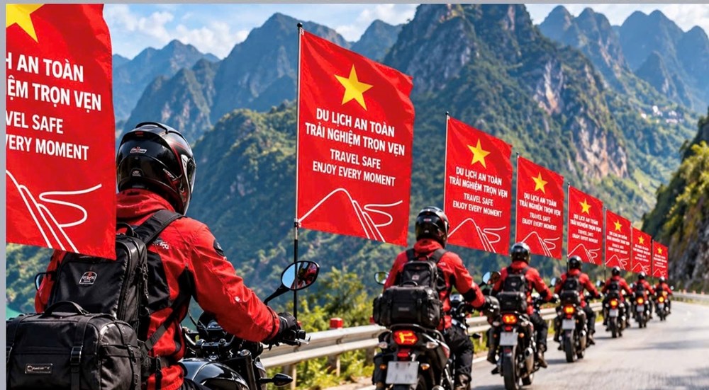 Tuyên Quang tổ chức Roadshow quảng bá du lịch an toàn bằng xe máy - ảnh 2