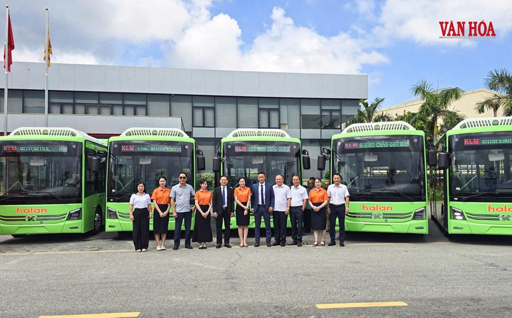Loạt xe buýt điện đầu tiên mở hướng giao thông xanh ở Thái Nguyên - ảnh 3