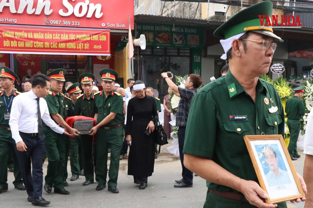 Thái Nguyên tổ chức lễ truy điệu, an táng liệt sĩ Lê Tước sau gần 80 năm tìm kiếm - ảnh 2