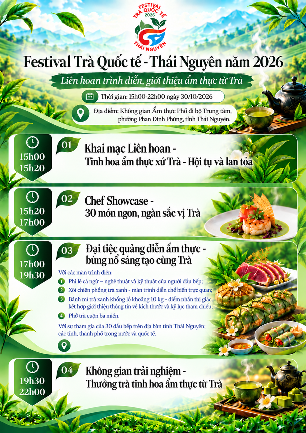 “World Master Tea Vietnam” đánh thức giá trị văn hóa trà Thái Nguyên - ảnh 1