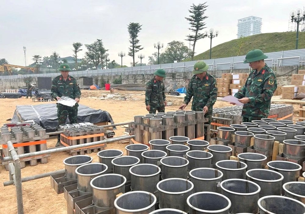 Thái Nguyên sẵn sàng cho màn pháo hoa phục vụ Festival Trà Quốc tế  - ảnh 1