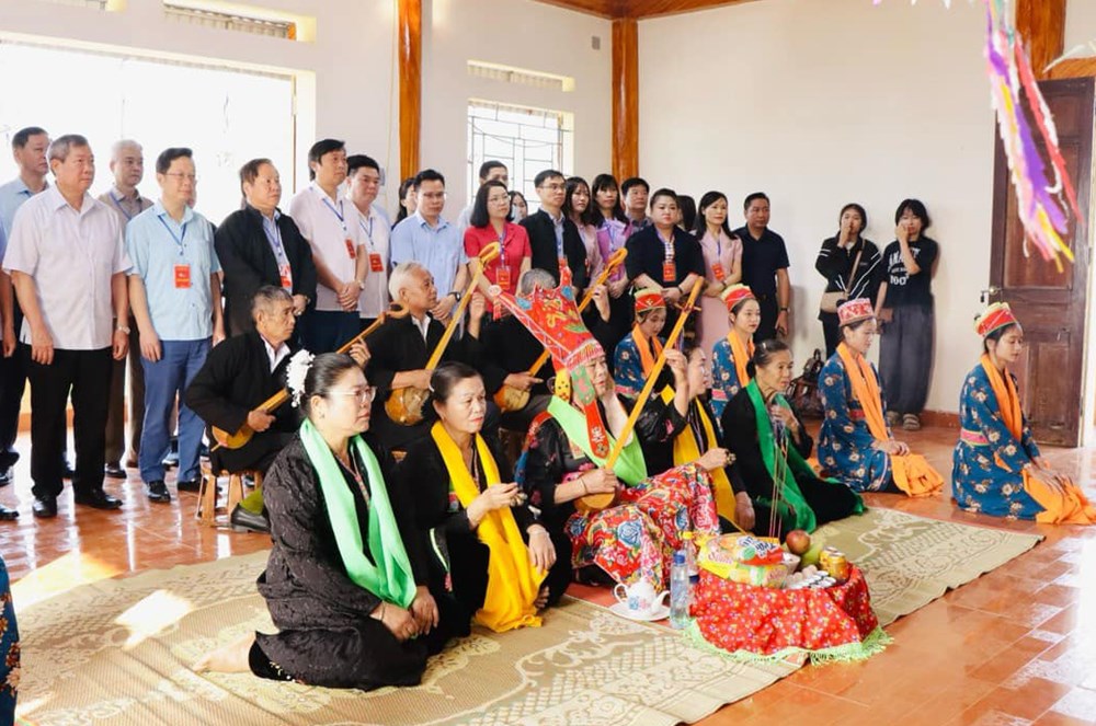 Lễ hội Then Kin Pang mang đậm bản sắc của người Thái trắng - ảnh 1