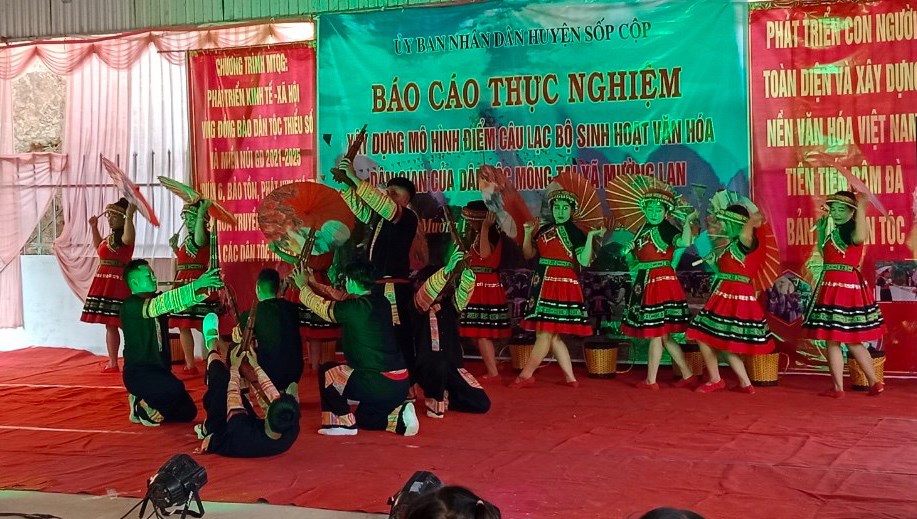 Bảo tồn nét đẹp văn hóa dân tộc Mông ở Mường Lạn gắn với phát triển du lịch - ảnh 1