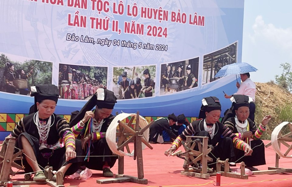 Đặc sắc không gian văn hóa Lô Lô ở Cao Bằng - ảnh 4