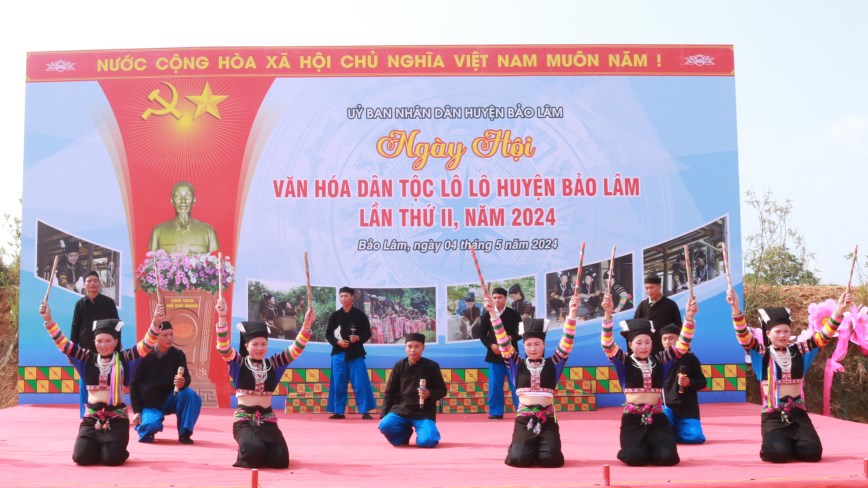 Đặc sắc không gian văn hóa Lô Lô ở Cao Bằng - ảnh 1