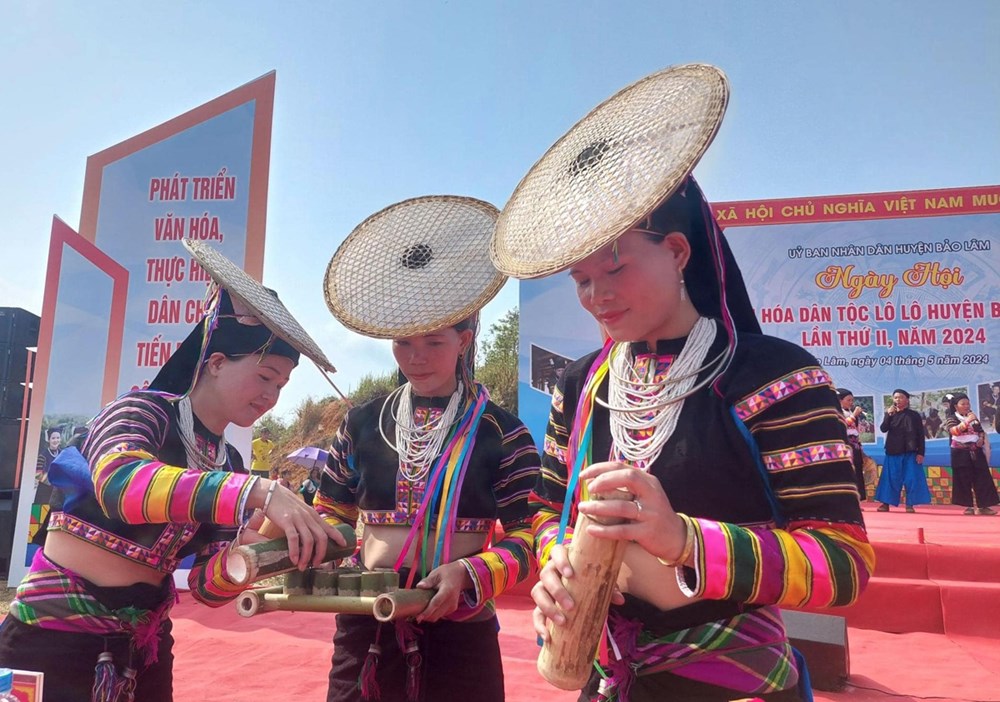 Đặc sắc không gian văn hóa Lô Lô ở Cao Bằng - ảnh 7
