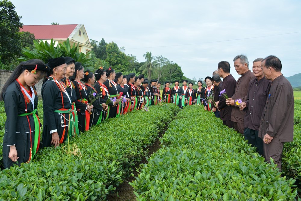 Độc đáo nghệ thuật hát Soọng cô của người Sán Dìu ở Đồng Hỷ - ảnh 1
