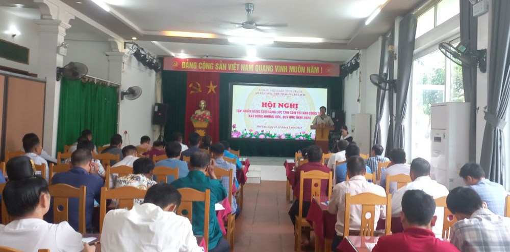 Sơn La: Nâng cao hiệu quả thực hiện hương ước, quy ước ở khu dân cư - ảnh 1
