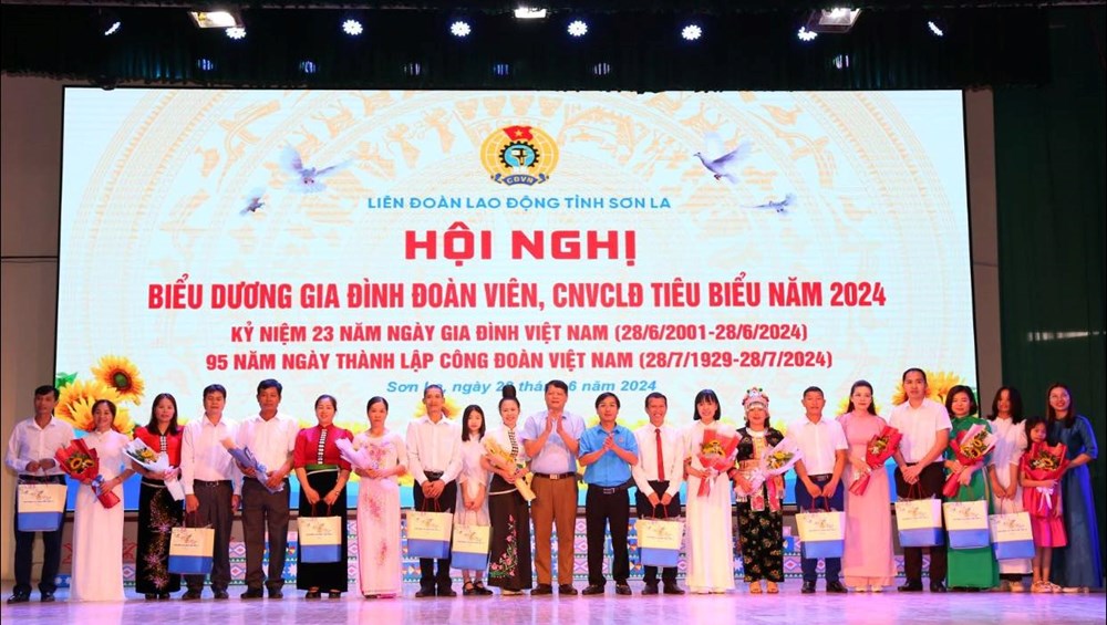 Biểu dương 30 gia đình đoàn viên, CNVCLĐ tiêu biểu - ảnh 1