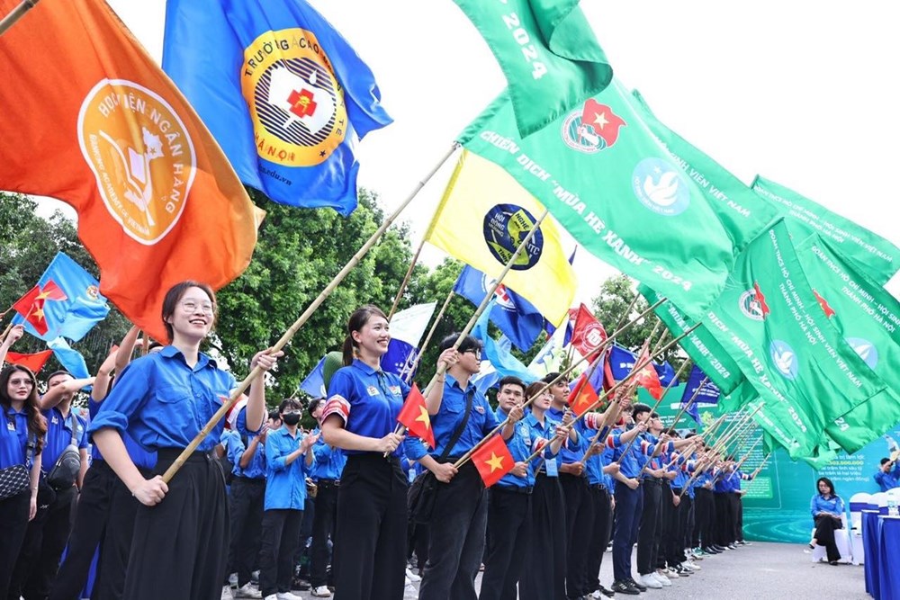 Hà Nội: Xuất quân chiến dịch sinh viên tình nguyện “Mùa hè xanh” 2024 - ảnh 4