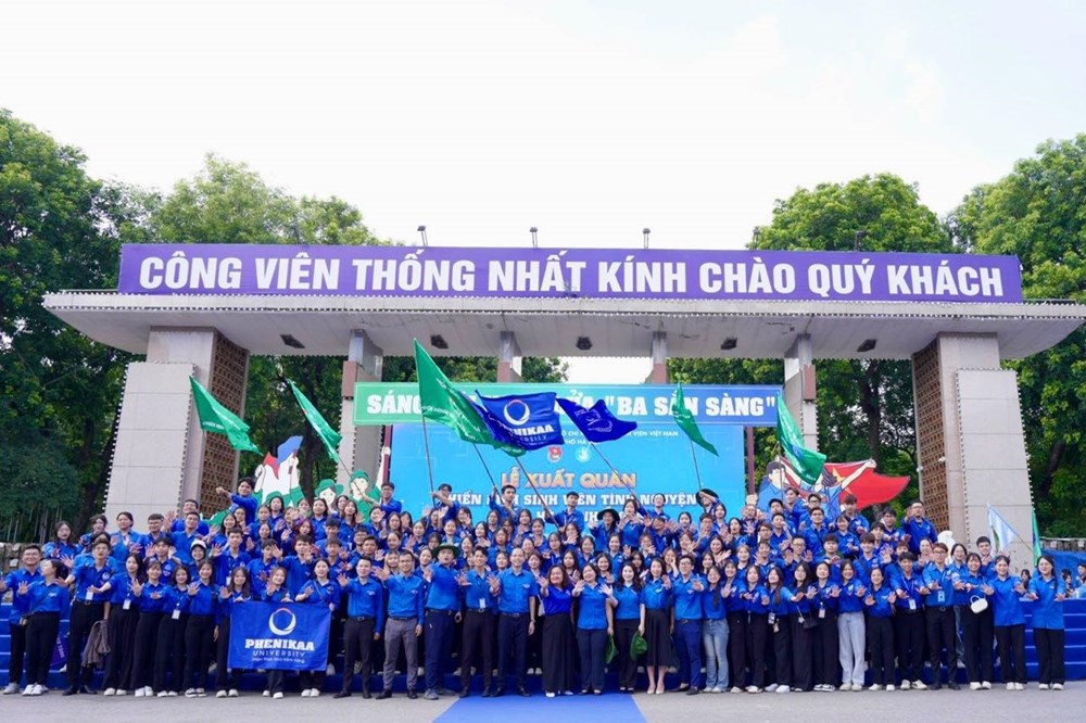 Hà Nội: Xuất quân chiến dịch sinh viên tình nguyện “Mùa hè xanh” 2024 - ảnh 6