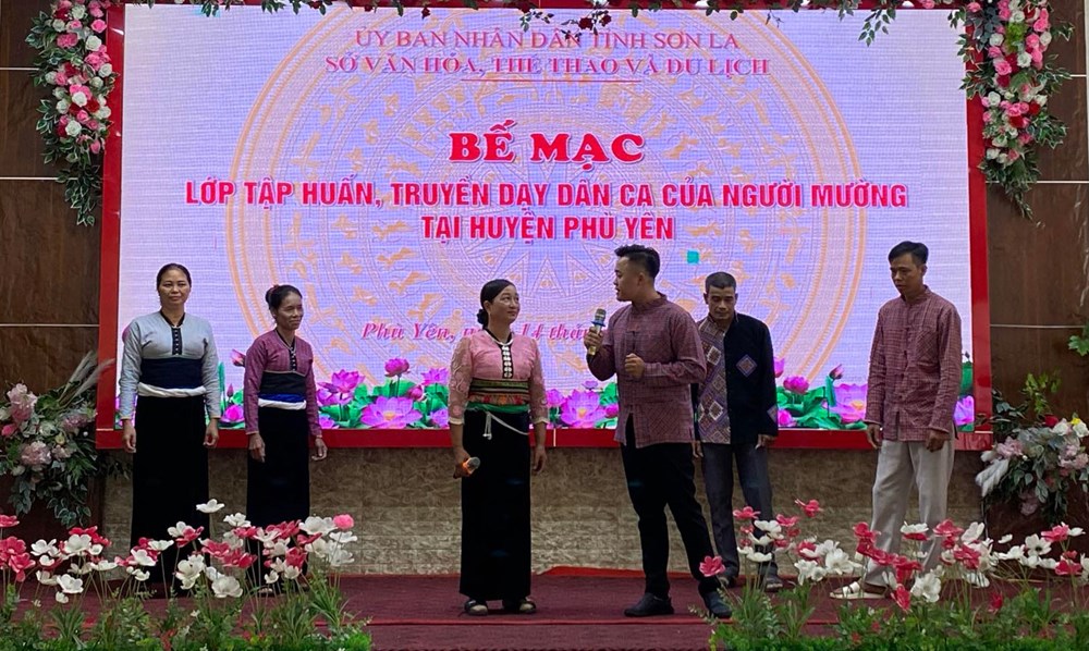 Khơi dậy nét đẹp dân ca truyền thống Mường ở Phù Yên - ảnh 3