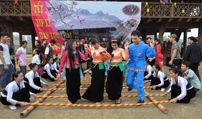 Về Sơn La vui “Tết Xíp xí” với người Thái trắng - ảnh 2