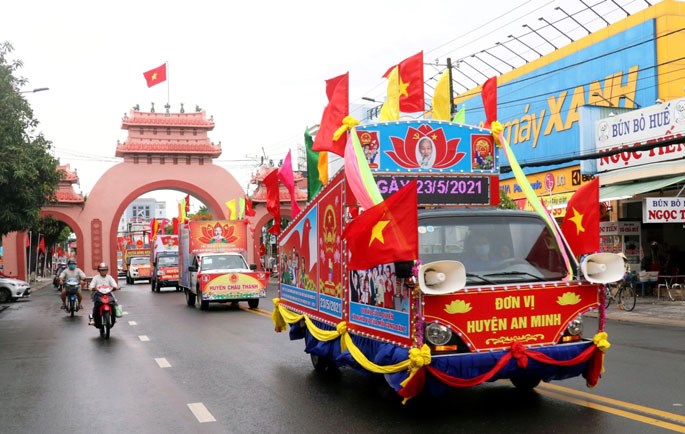 Kiên Giang: Gần 200 tuyên truyền viên, diễn viên tham gia Hội thi Tuyên truyền lưu động - ảnh 1