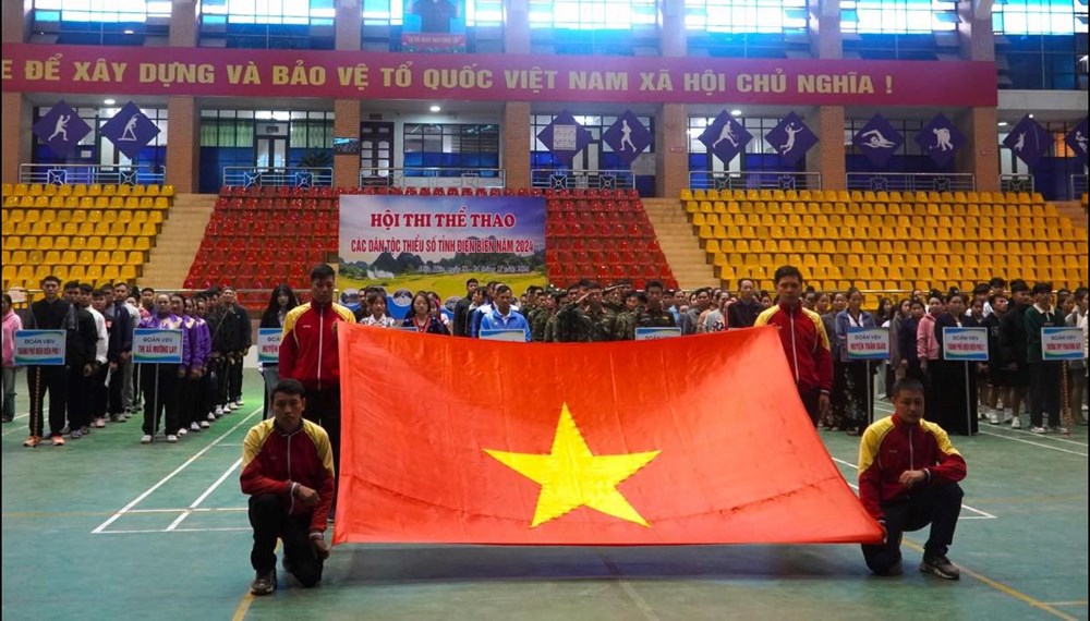 Khai mạc Hội thi thể thao các dân tộc thiểu số Điện Biên - ảnh 1