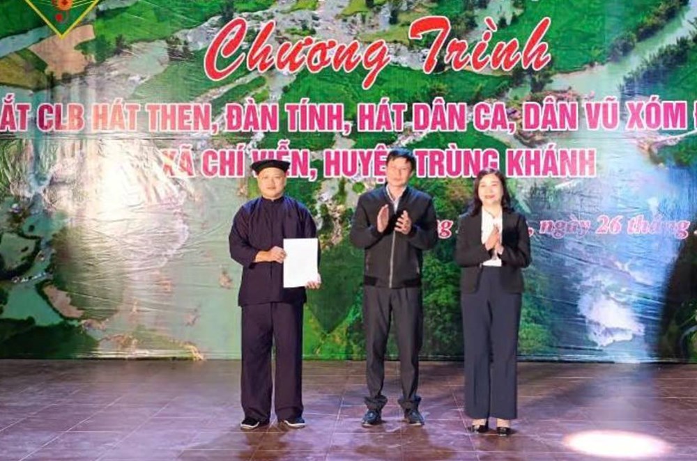 Ra mắt CLB hát Then, đàn Tính, hát dân ca ở Trùng Khánh - ảnh 3