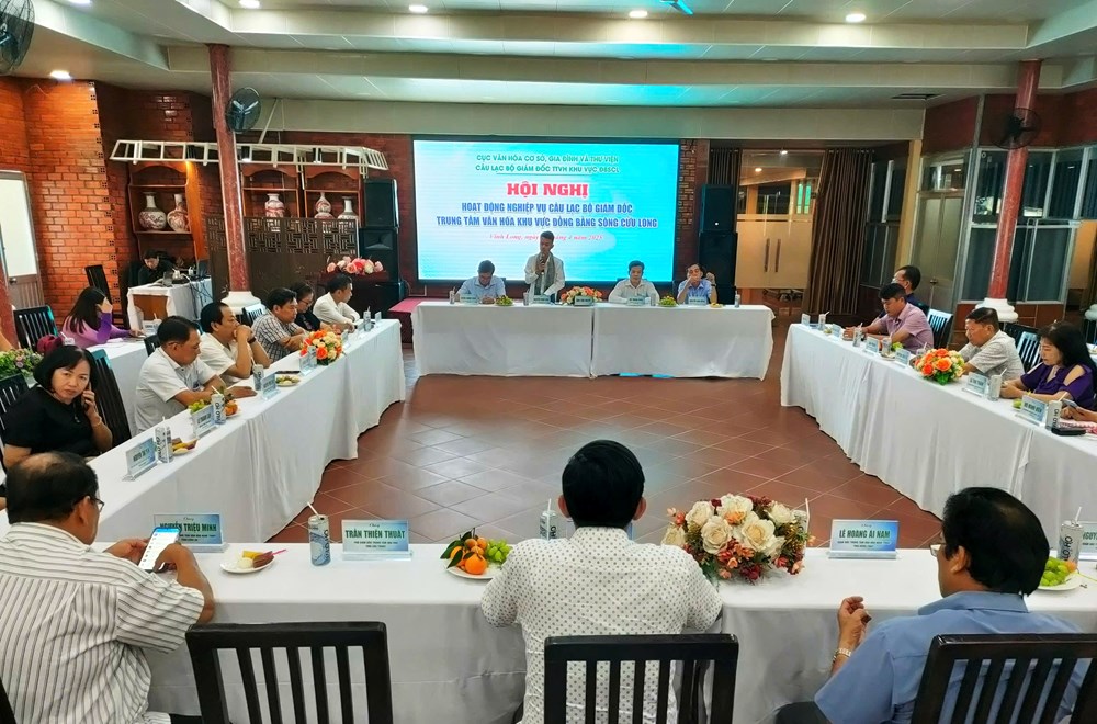 Trung tâm Văn hóa các tỉnh, thành ĐBSCL trao đổi chuyên môn hoạt động - ảnh 1