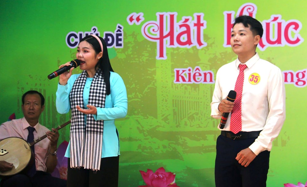 Hội thi song ca vọng cổ và trích đoạn cải lương tỉnh Kiên Giang 2025 - ảnh 2