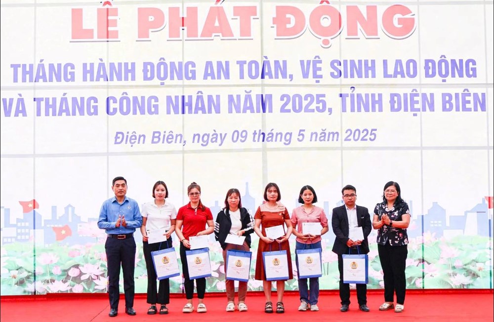 Phát động Tháng hành động về an toàn, vệ sinh lao động và Tháng công nhân - ảnh 1
