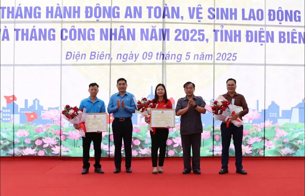 Phát động Tháng hành động về an toàn, vệ sinh lao động và Tháng công nhân - ảnh 2