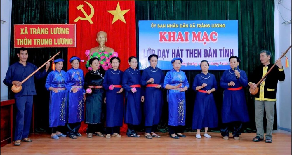 Người Tày ở Tràng Lương gìn giữ nghệ thuật hát Then, đàn Tính - ảnh 3