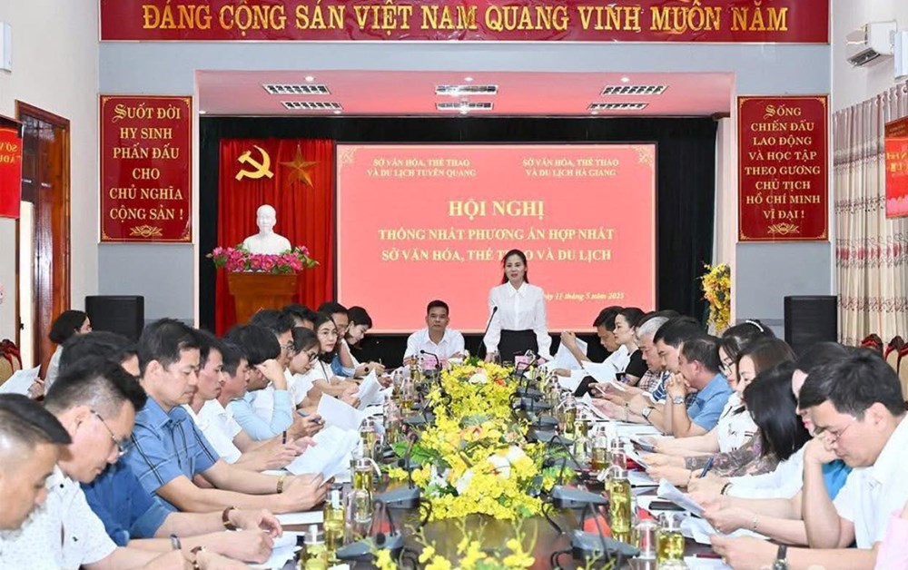 Thống nhất phương án hợp nhất Sở VHTTDL Tuyên Quang và Hà Giang - ảnh 1