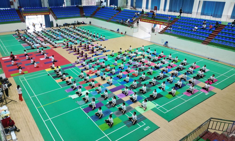Ngày Quốc tế Yoga lần thứ XI năm 2025 tại Lai Châu - ảnh 2