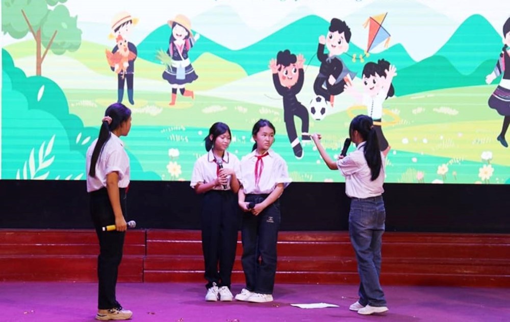Phát động Tháng hành động vì trẻ em Điện Biên năm 2025 - ảnh 2