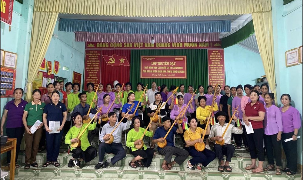 Người Tày ở Quang Bình tích cực bảo tồn, phát huy di sản Then trong đời sống - ảnh 1