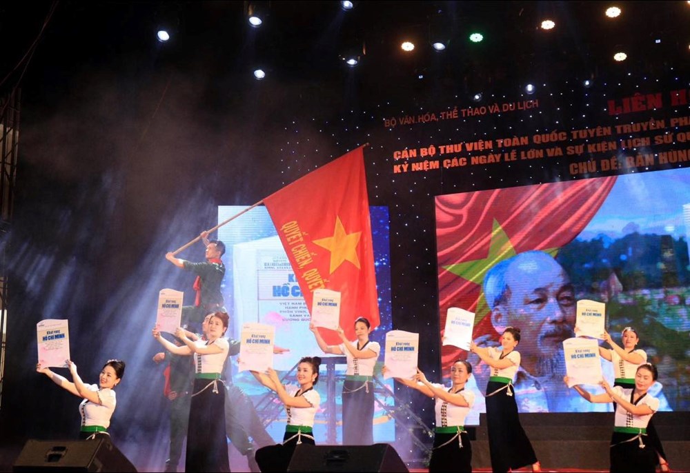 Thư viện Điện Biên đoạt giải xuất sắc tại Liên hoan cán bộ thư viện toàn quốc - ảnh 2