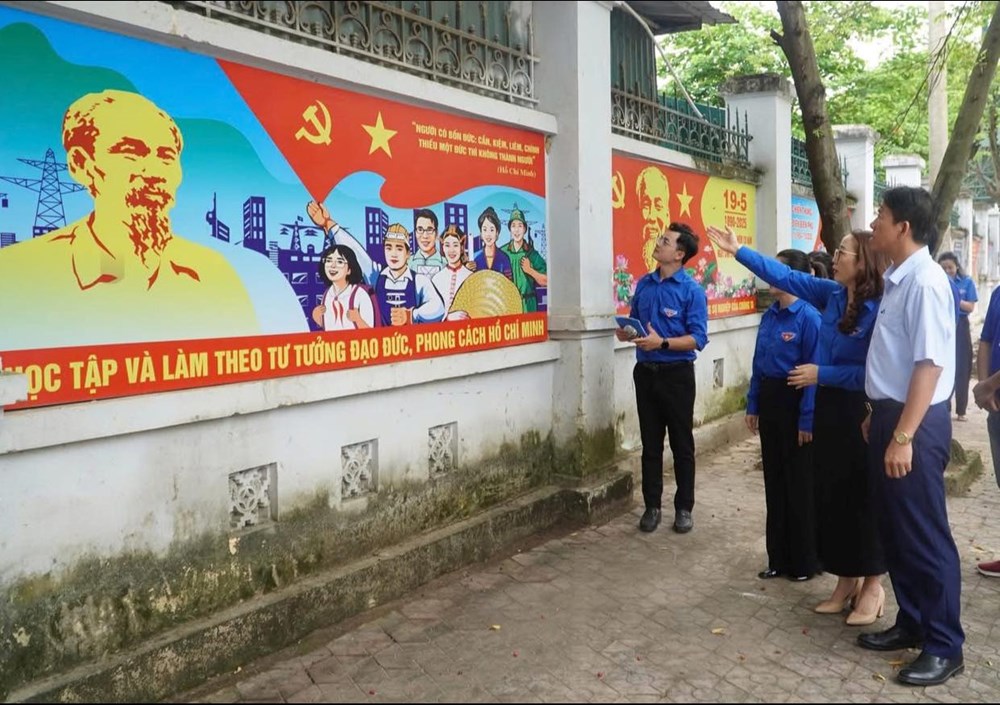Đoàn cơ sở Sở VHTTDL Điện Biên khánh thành công trình thanh niên - ảnh 2