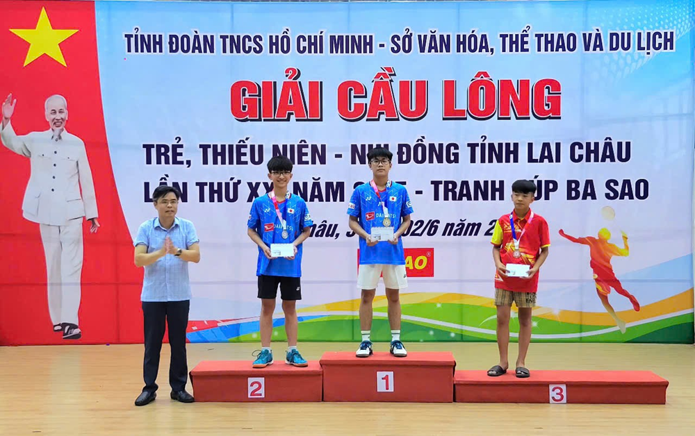 Giải cầu lông trẻ thiếu niên, nhi đồng Lai Châu 2025 - ảnh 2