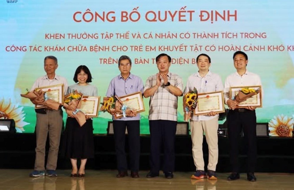 242 trẻ khuyết tật tại Điện Biên được phẫu thuật miễn phí - ảnh 1