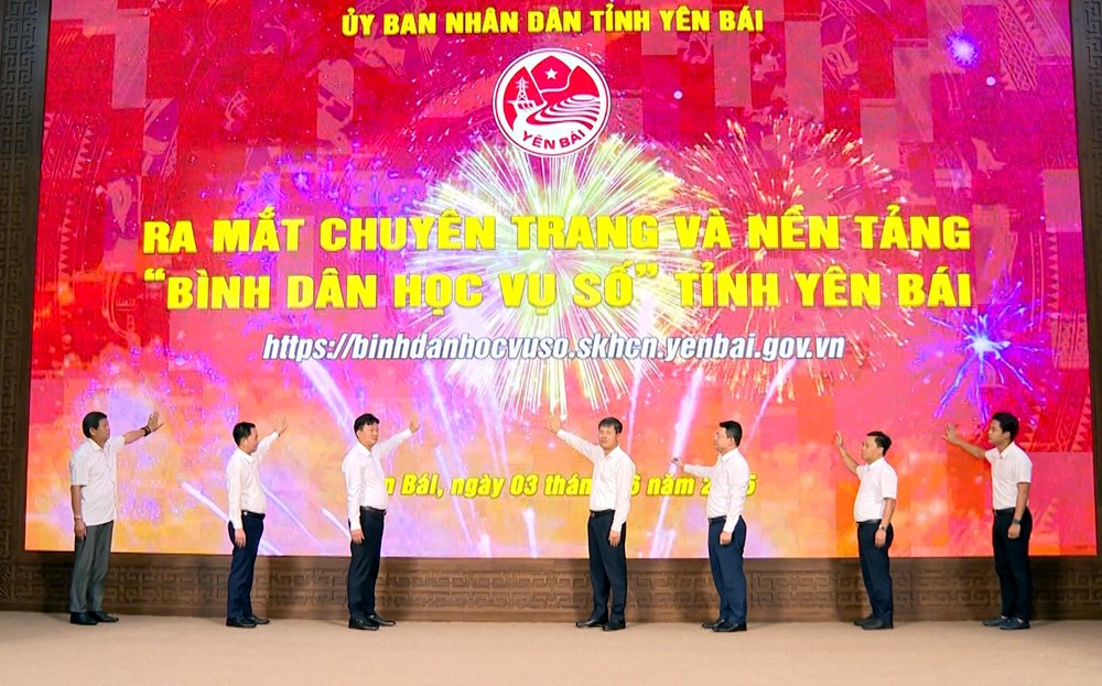 Yên Bái phát động phong trào “Bình dân học vụ số” - ảnh 1